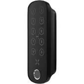 Black X codepaneel xPad+ met vingerafdruk ovaal 138x42 mm voor Smart Lock - zwart