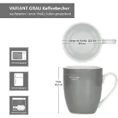 MamboCat Set van 6 Variant koffiemokken GROEN