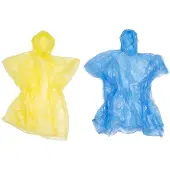 Benson Wegwerp Poncho Transparant - 25 Stuks