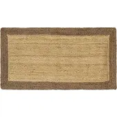 vidaXL Vloerkleden Grijs 60 x 110 cm Jute
