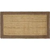 vidaXL Vloerkleden Grijs 80 x 150 cm Jute
