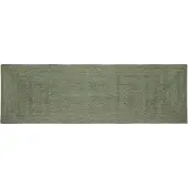 vidaXL Vloerkleden Rechthoekig Olijfgroen 80 x 200 cm Jute