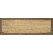vidaXL Vloerkleden Grijs 80 x 200 cm Jute