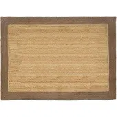 vidaXL Gebied Tapijt Grijs 160 x 230 cm Jute