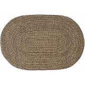 vidaXL Vloerkleden Zwart 122 x 183 cm Jute