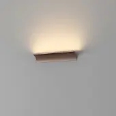Artdelight Indirecte wandlamp Malibu Up - brons geborsteld