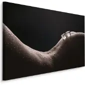 Karo-art Schilderij - Smeltend ijs, premium print