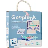 BS Toys Geoplank GA529 – Houten Educatief Spel met Patronen & Vormen