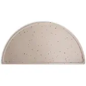 Mushie Siliconen placemat, Stone