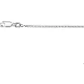 The Jewelry Collection collier gourmette 4-zijdes geslepen 1,4 mm - 36cm