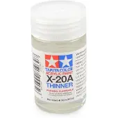 Tamiya Hobbyverf Acrylverf - X-20A Thinner for Acryl - 46ml Verdunner - 46 ml