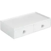 IDesign Bureau organizer wit 2 lades - Wit - Stapelbaar