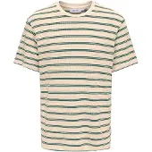 Only & Sons Sian Regular Striped SS Shirt Heren - Maat L