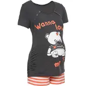 Bonprix Voedings shortama (2-dlg. set) maat 48/50 (XL)