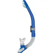 Mares Ergo Dry Diving Snorkel Blauw