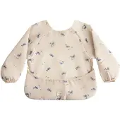 Mushie Slabbetje Long Sleeve Whales
