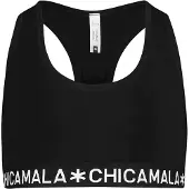 Muchachomalo Meisjes 1-pack racerback effen