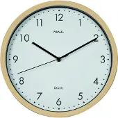 MAUL 9051470 Wandklok Kwarts 30 cm x 30 cm x 30 cm x 5 cm x 50 mm Hout Van hout
