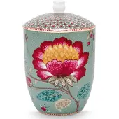 Pip studio Voorraadbus Home Storage Jar Blooming Tales Fantasy Blue
