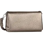 Tom Tailor - TTXIA handtas met overslag - Maat ONESIZE - metallic taupe