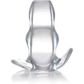 XR Brands Clear View - Holle Anale Plug - Groot clear