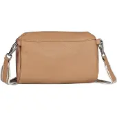 Tom Tailor schoudertas Orla Stripe Belt Bag Camel Lichtbruin