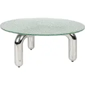 Dutchbone Marly Salontafel Glas/Chroom