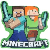 Minecraft gevormd kussen - 40 cm