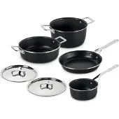 Alessi Pannenset POTS & PANS, 6-delig, roestvrij staal,