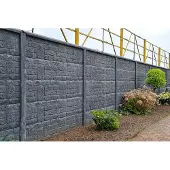 Intergard Beton schutting Brickstone dubbelzijdig 200x193cm
