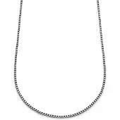 Lucleon Essentials | 3 mm Zilverkleurige Ketting met Bolletjes Schakels