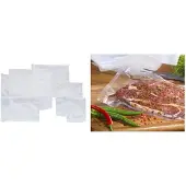 Papstar Vacuümzak, Afmetingen: (B)300 x (H)400 mm, Verpakking van voedingsmiddelen, Transparant