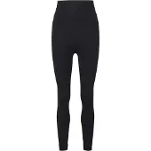 Falke Training Move Better Long vochtregulerend functioneel materiaal broek dames zwart - maat M
