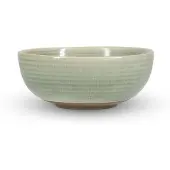 Salt & pepper Kom Cameo Green / Dark Brown 16,5 cm (Set van 4)