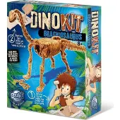 Buki Brachiosaurus Dino Kit - Graaf en Ondek Set - Incl Verzwaard Gereedschap - Met Refill Gips