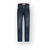 Vingino slim fit jeans donkerblauw Jongens Katoen Effen - maat 164