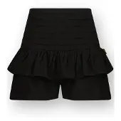 Vingino regular casual short zwart Korte broek Meisjes Katoen Effen - maat 152
