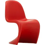 Vitra Panton Junior Stoel - Kinderstoelen Polyurethaanschuim Classic Red - 21019618