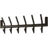 Fraaai - Forest kapstok 2x6 haken - bruin