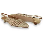 Pedro miralles Dames Slingback | Goud | Maat: 37