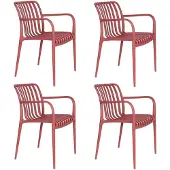 Housecraft living tuinstoel Amae (set van 4)