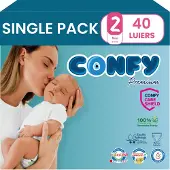 Confy Premium Luiers Maat 2 Mini 3-6kg 40 Stuks