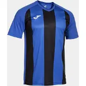 Joma Inter Iv Short Sleeve T-shirt Blauw 2XL Man