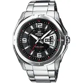 Casio Edifice Heren Zilveren Horloge EF-129D-1AVEF