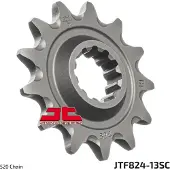 ItalyRacing JTSPROCKETS kettingtandwiel JTF824.13SC, voorzijde, chroomstaal