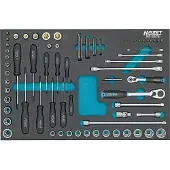 Hazet 163-53/75 Handwerker Gereedschapsset 75-delig