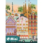 Alize Mini puzzle Pieces & Peace Barcelone 96 pièces