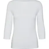 Vero Moda VMPANDA MODAL 34 TOP - Bright White White