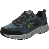 SKECHERS Veterschoen 'Schnürschuh Herren 51893 NVLM Kunststoff (Synthetik) in blau' blauw