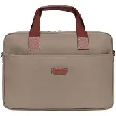 Hexagona A4 Briefcase Laptopbag S taupe
